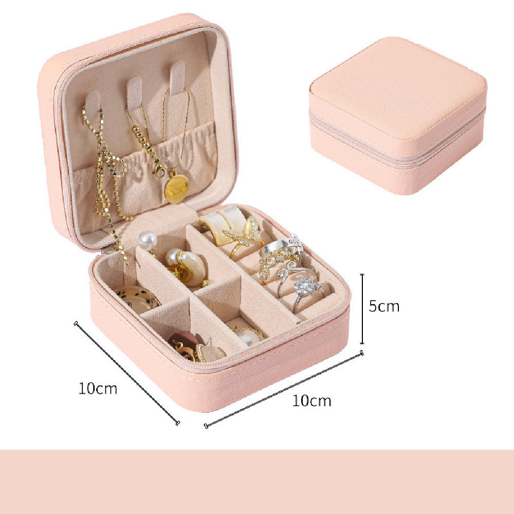 Velvet Travel Jewelry Organizer