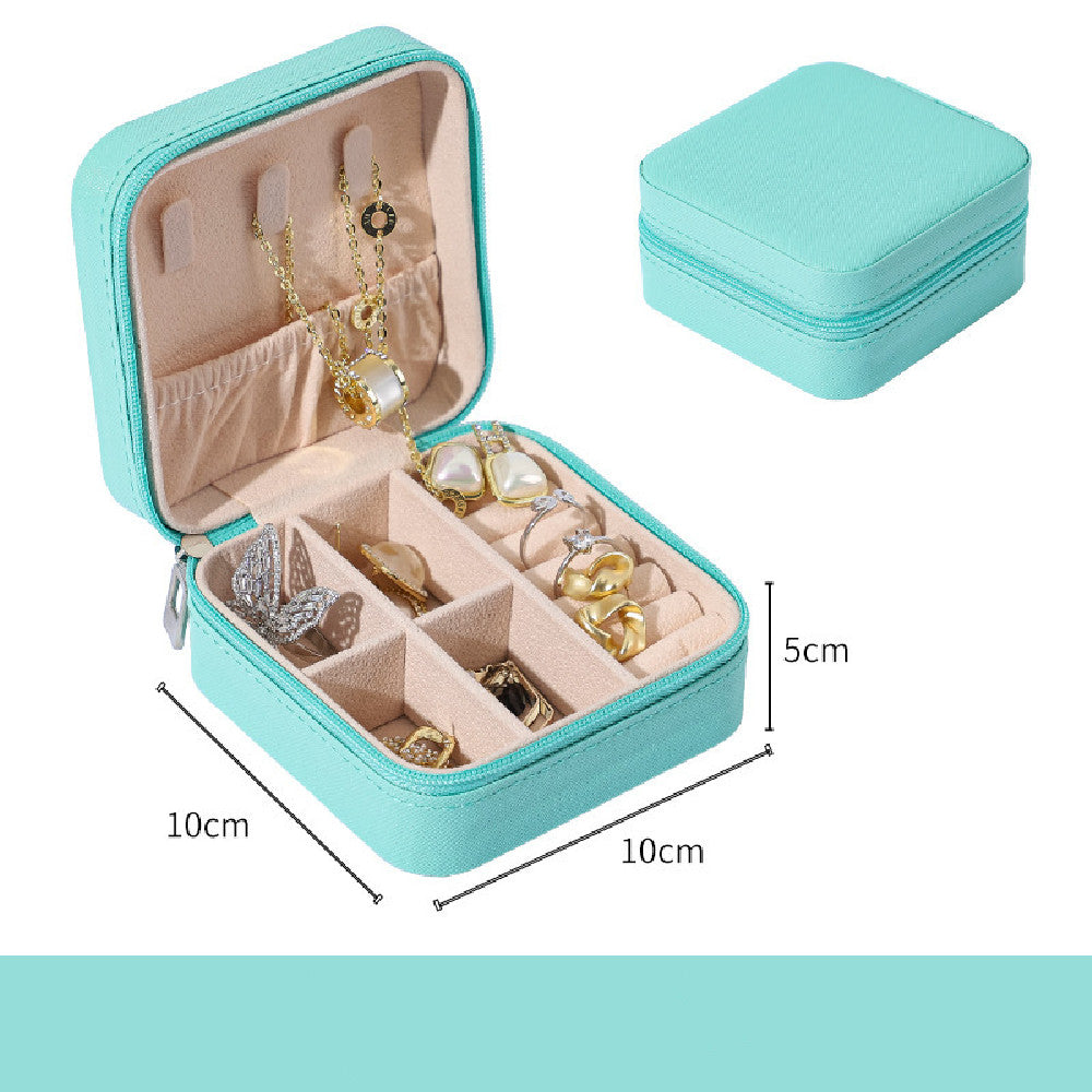 Velvet Travel Jewelry Organizer