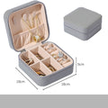 Velvet Travel Jewelry Organizer