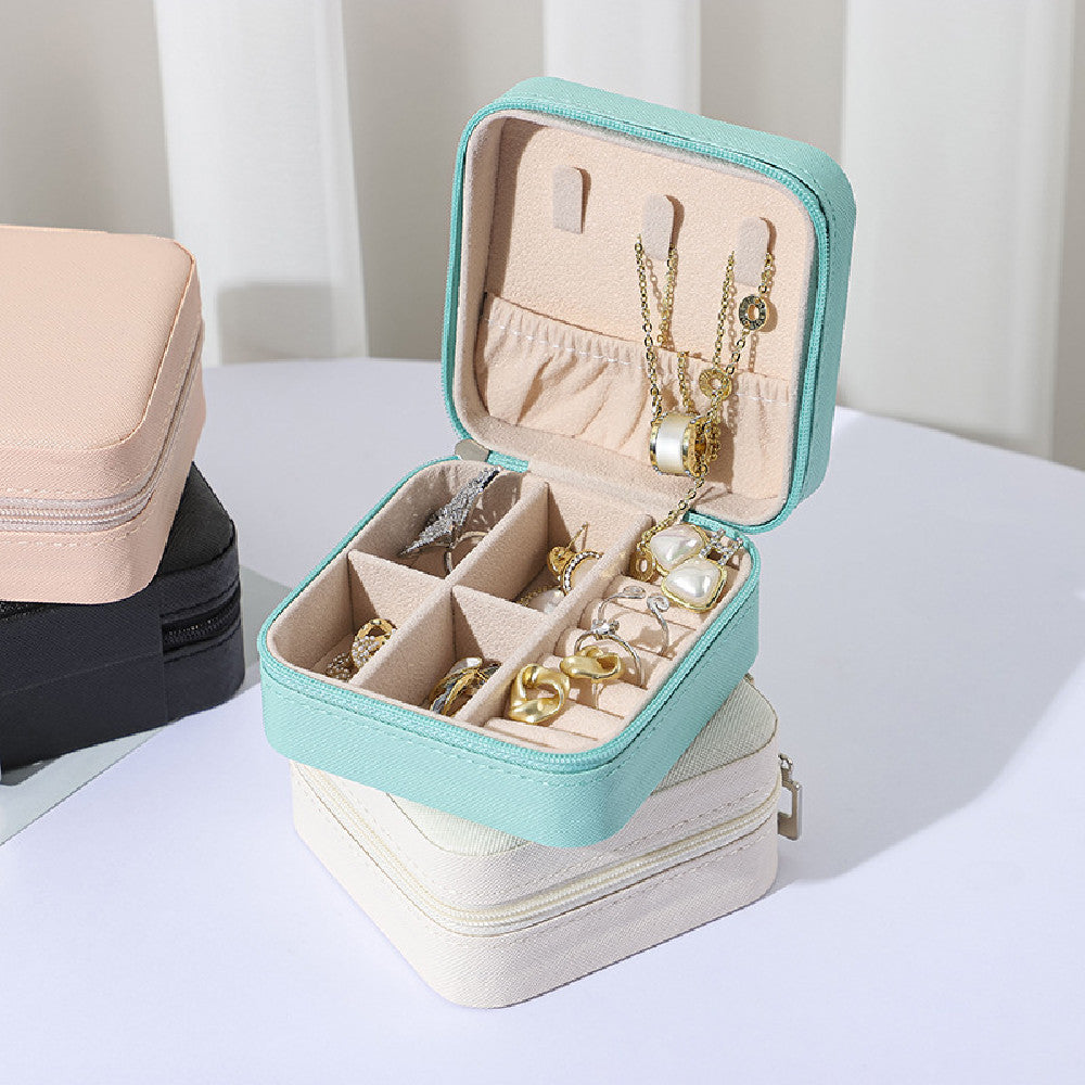 Velvet Travel Jewelry Organizer
