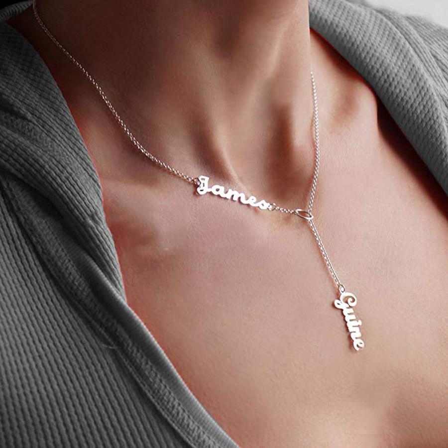 Aria Elegant y Lariat Necklace