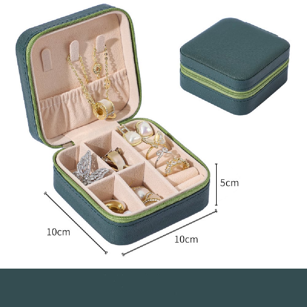 Velvet Travel Jewelry Organizer