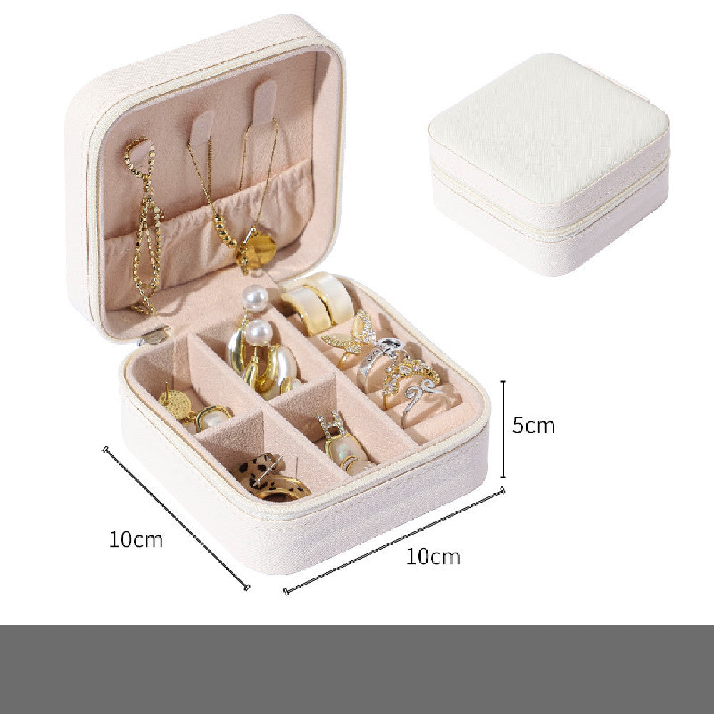 Velvet Travel Jewelry Organizer