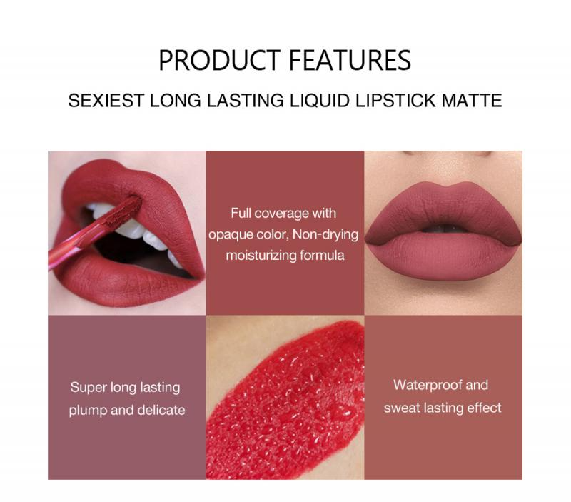 Velvet Matte liquid Lipstick set